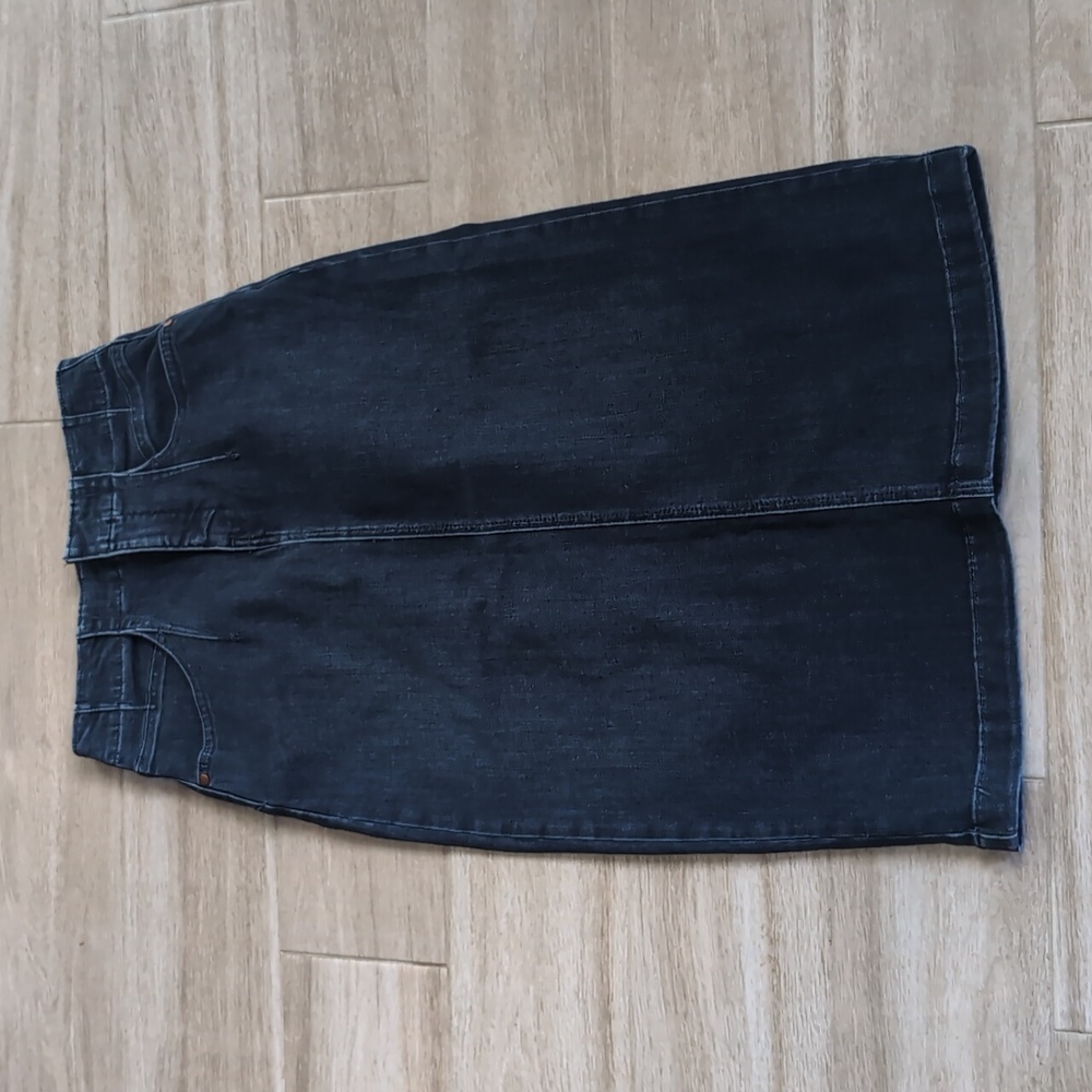 NWOT Pilcro denim midi skirt